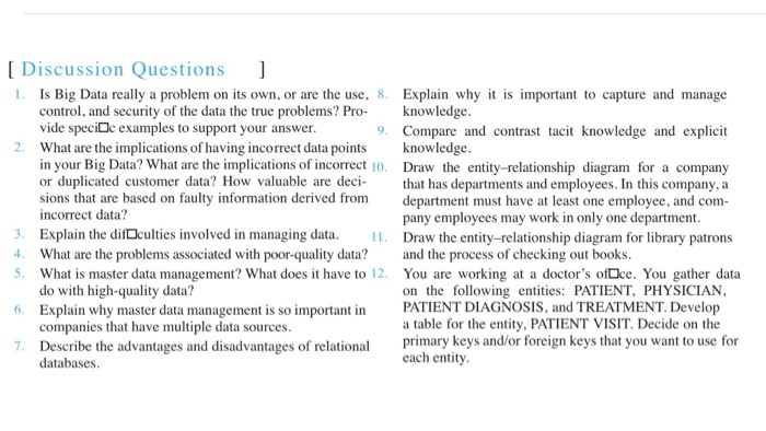  Is Big Data really a problem on its own, or are