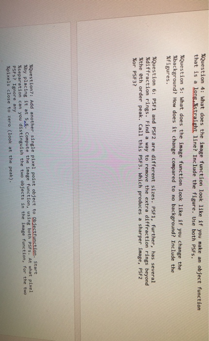 your object function: the coordinates the object occupies xin real space OhiectEunction-