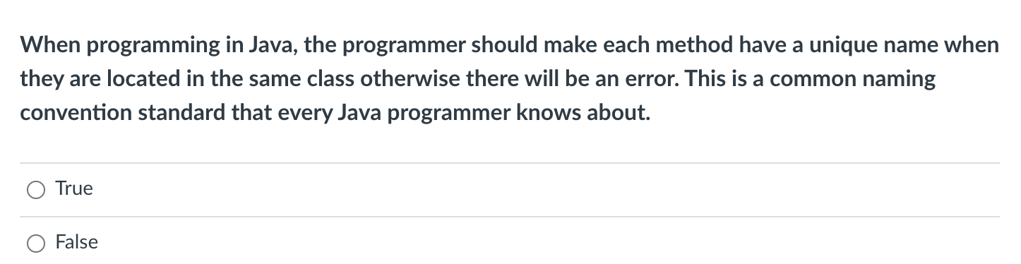 if a method in a subclass has the same signature as a
