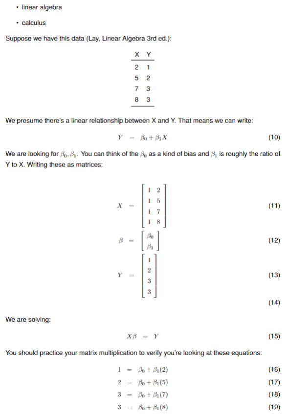 python code use my own implementations of multiplication and transpose. linear algebra