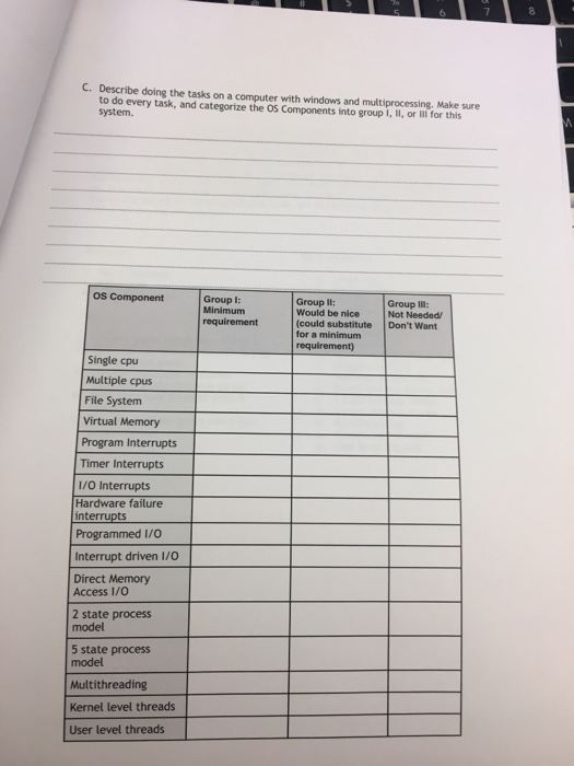 need for this particular program? What OS components would I need and