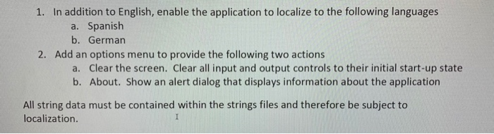 That would help, Im using java through android studio. In this assignment