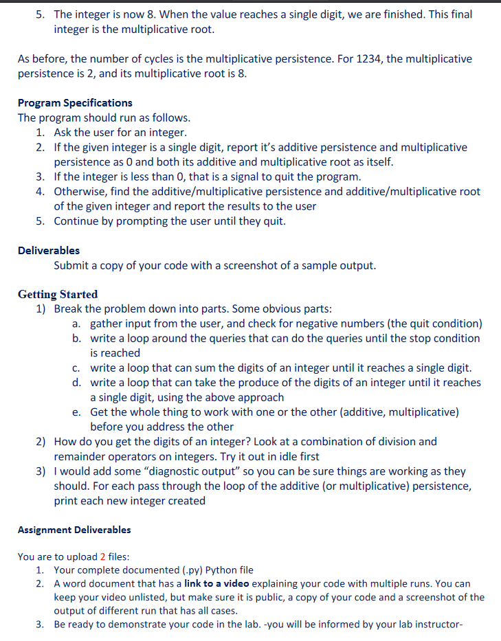 use any strings Rubric: Goal: practice the use of loops and conditionals