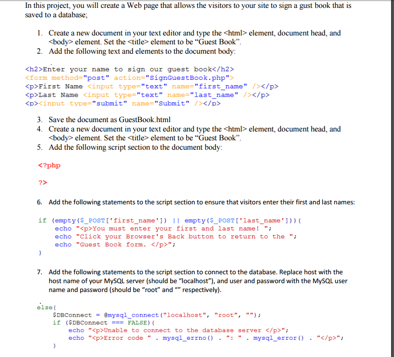 This is in PHP. Please put this program together for me. All