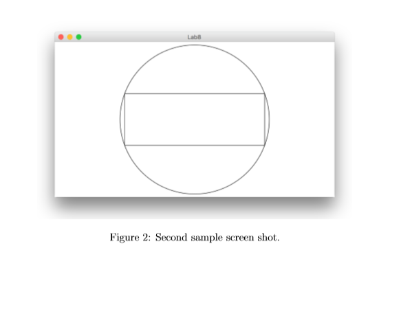 new BlueJ project called "Lab8". Make sure you save your project to