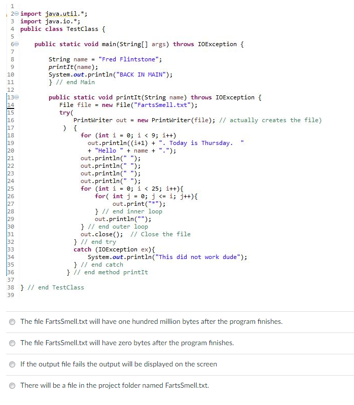 output is unknown Outputs 1 Outputs nothing