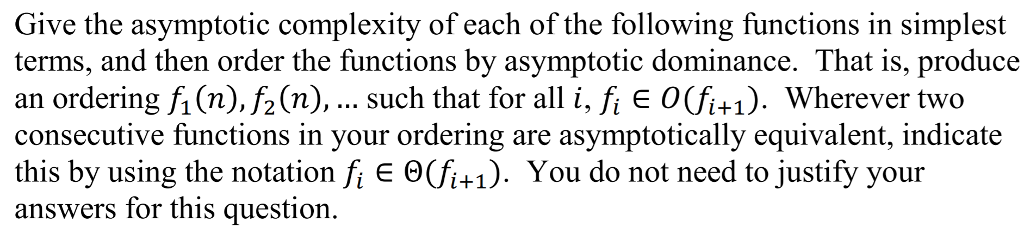 The question type involves fiinding Big Theta. Please show work so that