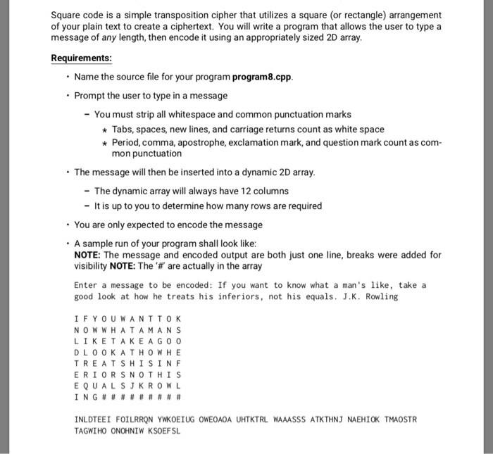 Having a hard time with the 2D array. In c++ please 