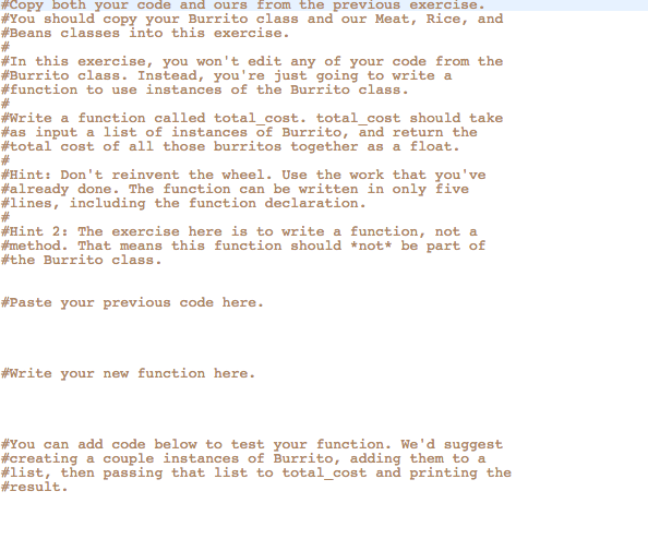 False) #The constructor should let any of these attributes be #changed when