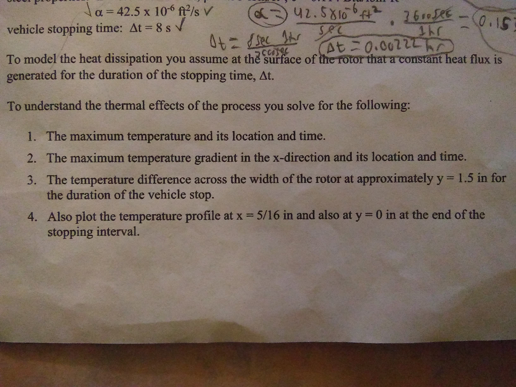 homework dealing with 2D Transient heat transfer. This is our figure. We