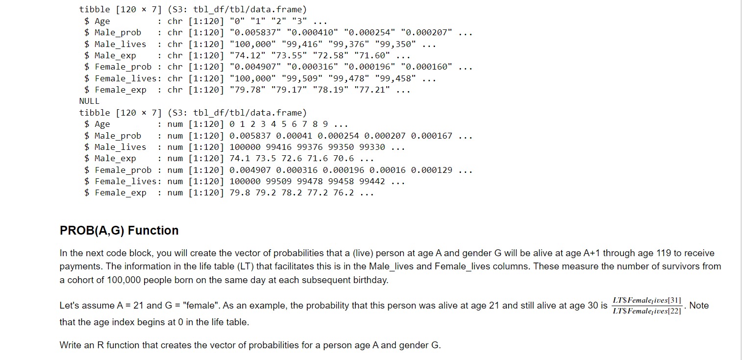  Code in R plese (see image) 