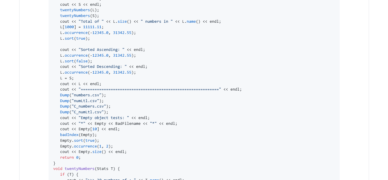 that fall within a specific range and the number of their occurrence.