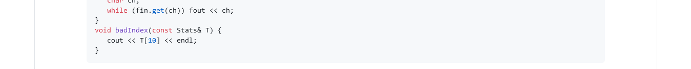 ascending or descending order. Copying a Stats object should be done safely