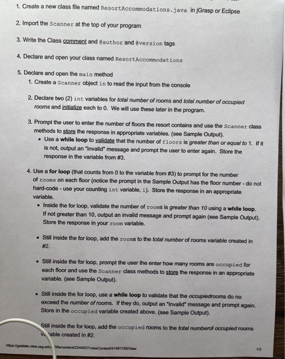  it has to be the same output 1. Create a new