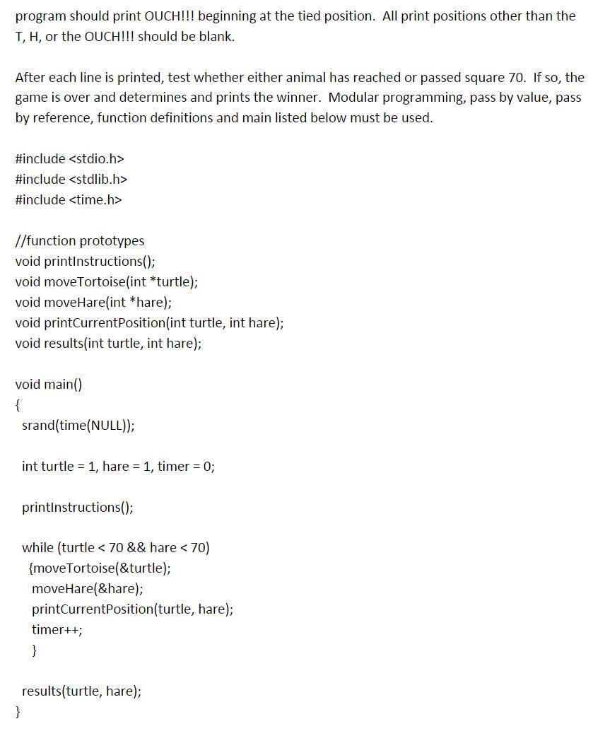 In this problem, you'll recreate one of the truly great moments in