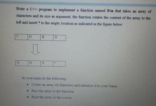  Write a C++ program to implement a function named Fen that