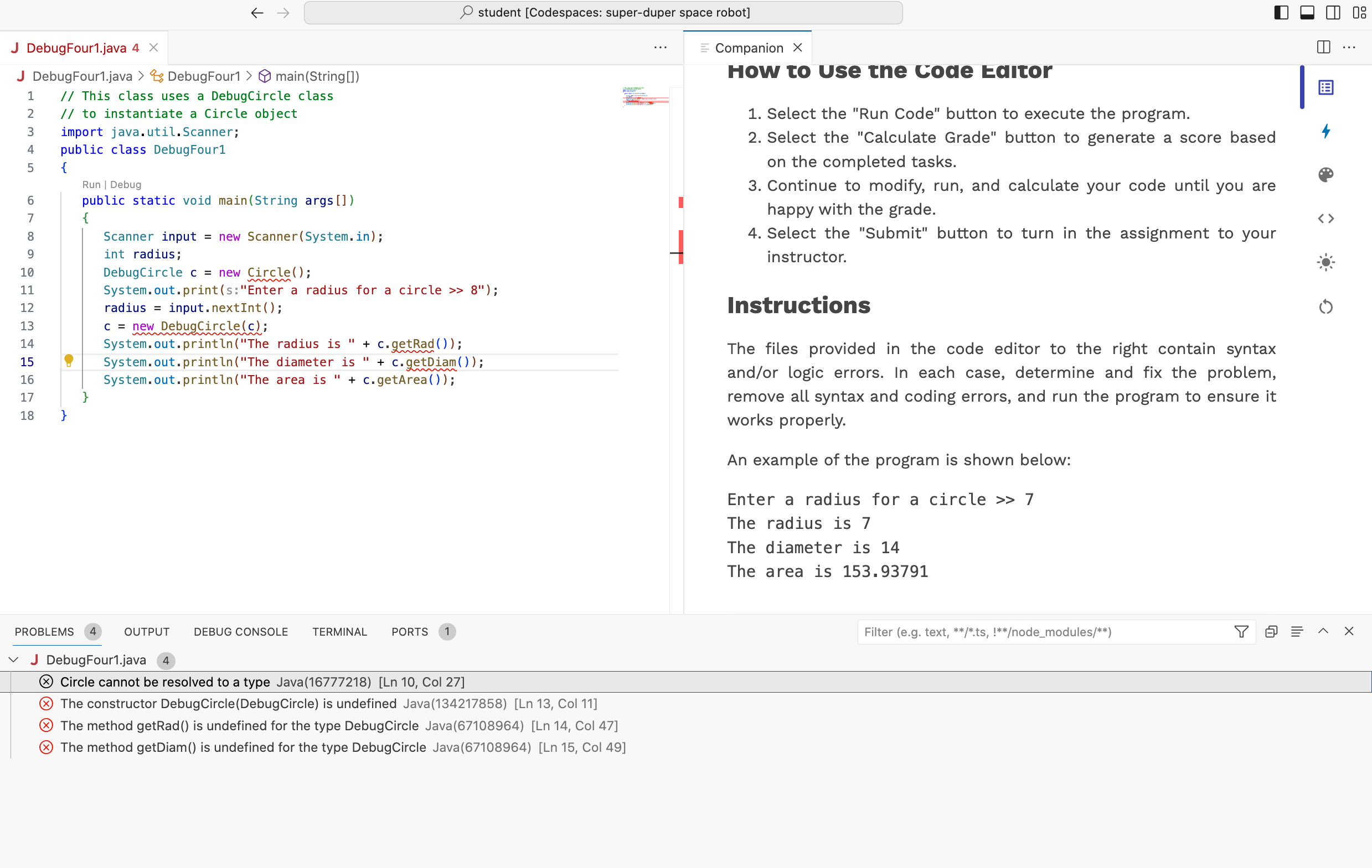  How can I fix this code on Github based on the