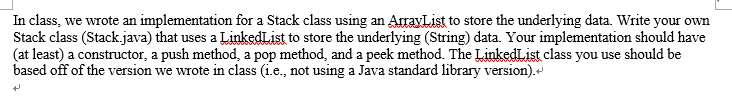  public class LinkedList { private Node front; //private int count; //private