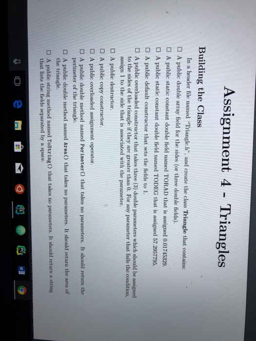  C++ .. please test and make sure it runs Assignment 4