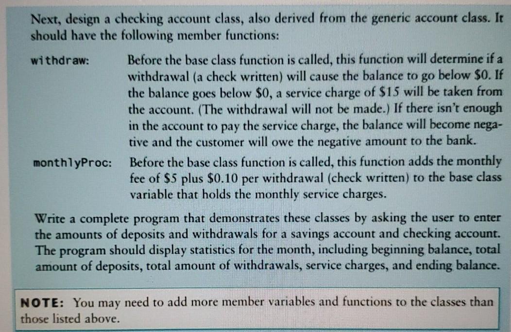 the program should be analyzed so that cach student is given about