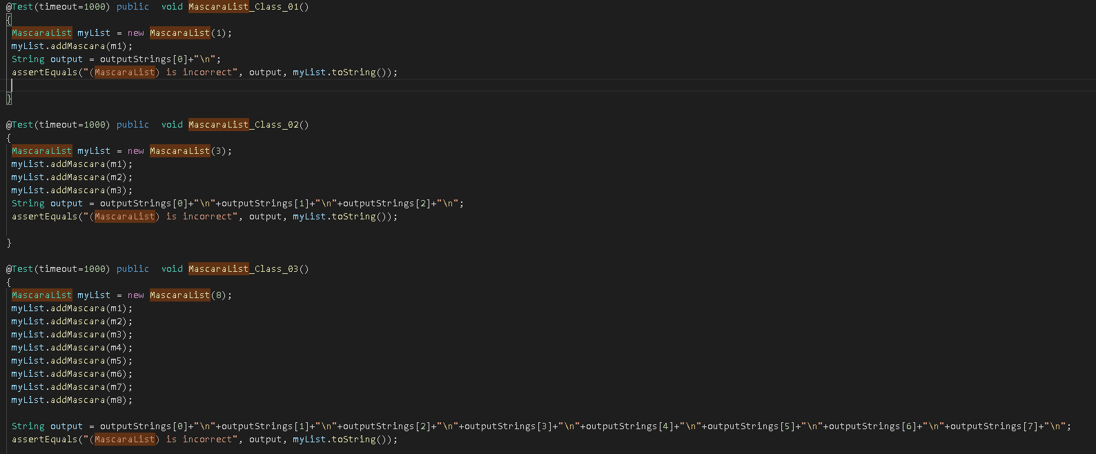 +needsSpecialApplicator(): boolean +getinfo: String +toString(): String +Lengthening Mascara(String, boolean) +needs MultipleCoats(): boolean