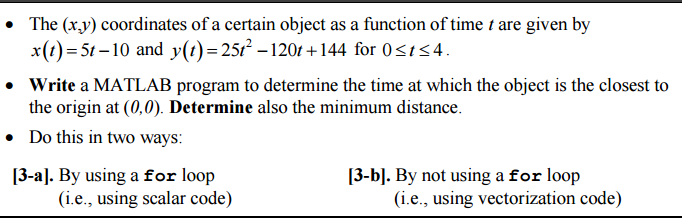 Using matlab, write code to solve the following problem: The (x,y) coordinates