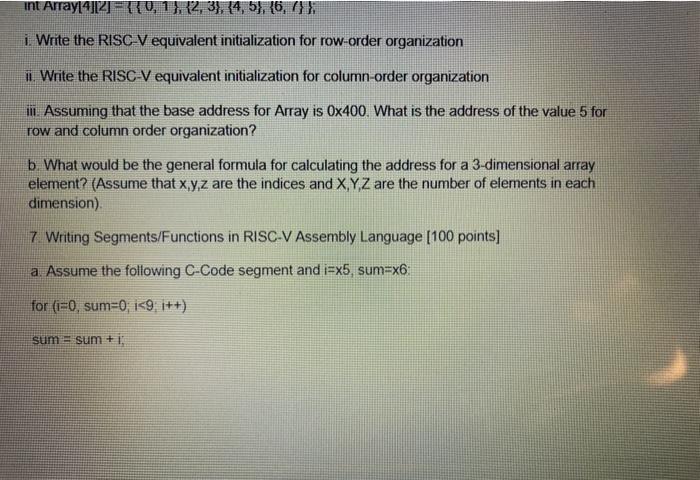  int Array[4][2] = {{0, 182, 3, 4, 5, 6, 7} }