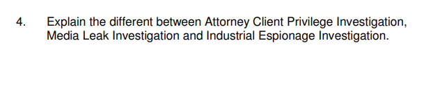  Help to answer it, thanks 4. Explain the different between Attorney