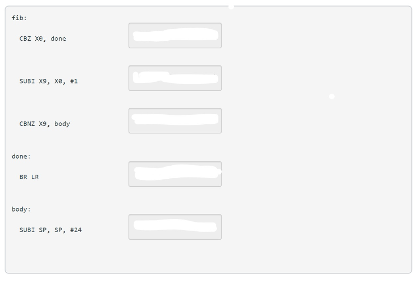 2) to write your encoded instructions in the blanks. Carefully count bits