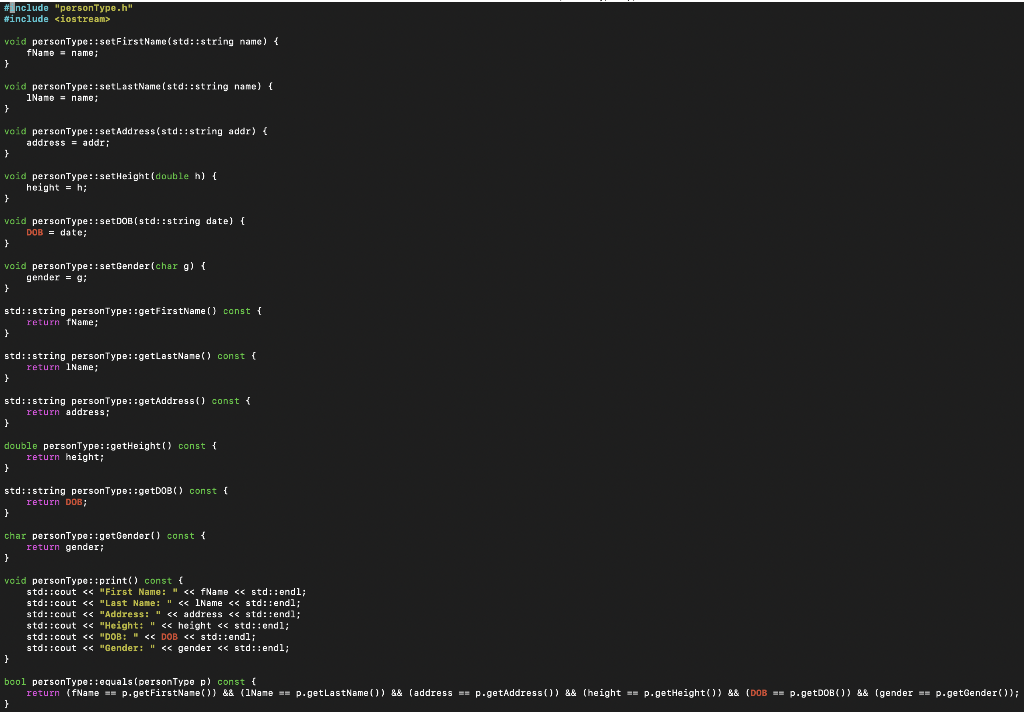 constructor that takes no parameters 2. constructor which is only passed first