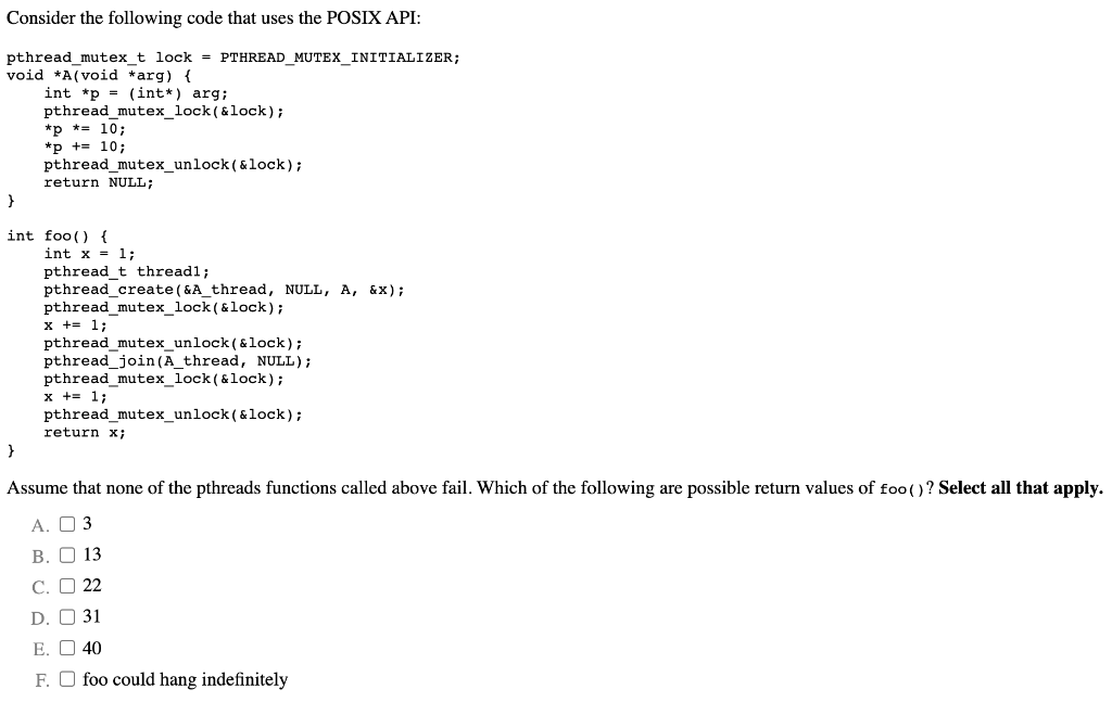 Please explain why explicitly Consider the following code that uses the