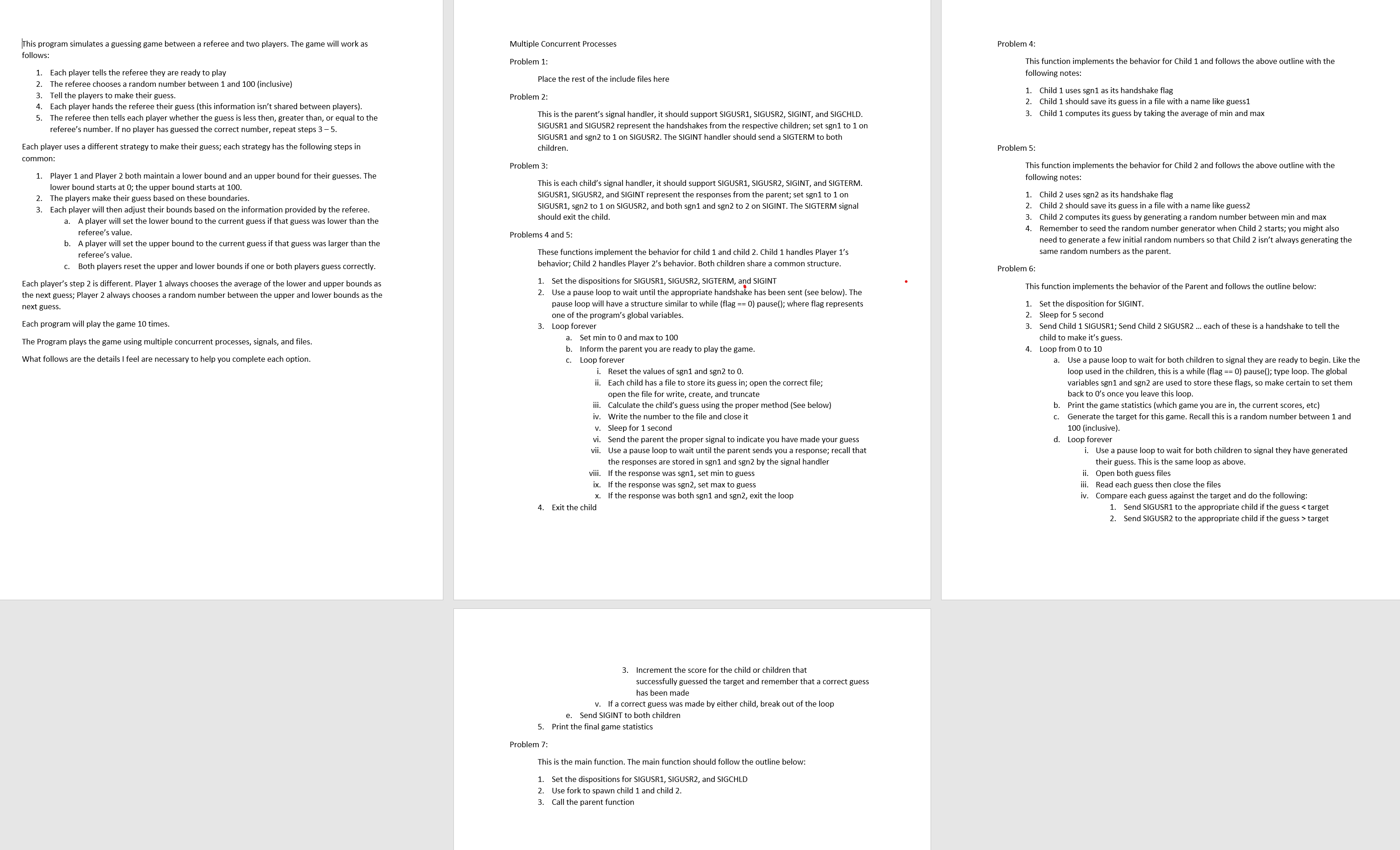  In C, no file pointers Skeleton of code: #include #include #include