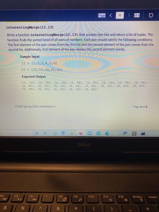 Python question. pls show your work and write neatly so others who