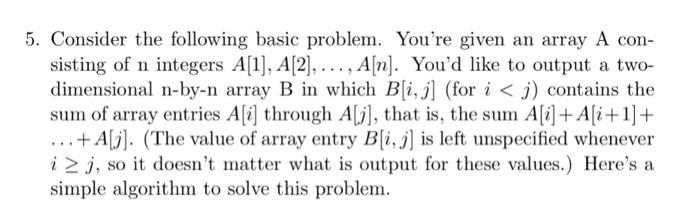  Post an typed answer 5. Consider the following basic problem. You're