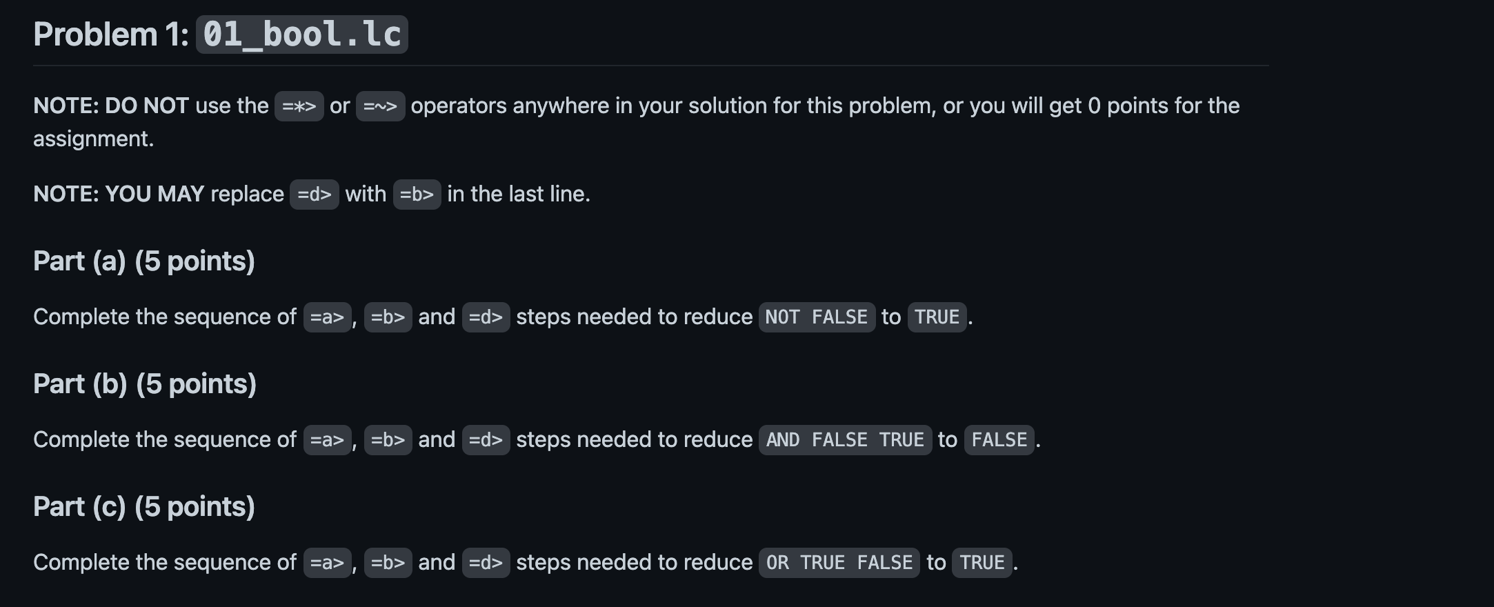  Please answer in lambda calculus! Please and thank you. Problem 1: