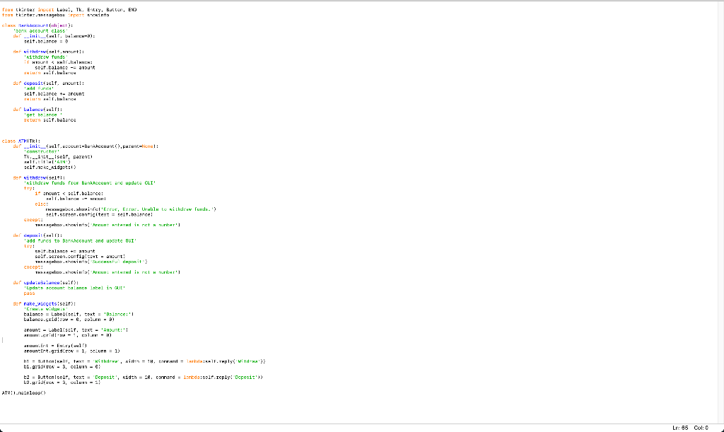 the work, however, some of my code my not be correct. I