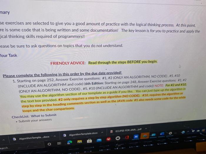 code, the program returns two values: the number of digits in the