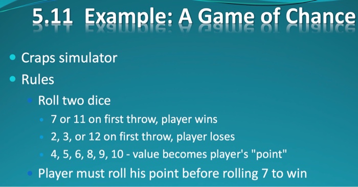 to verify that the code of example 5.11 is well written. the