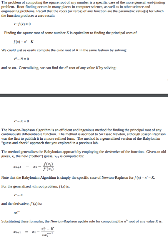 C++ programming (beginner) The problem of computing the square root of any