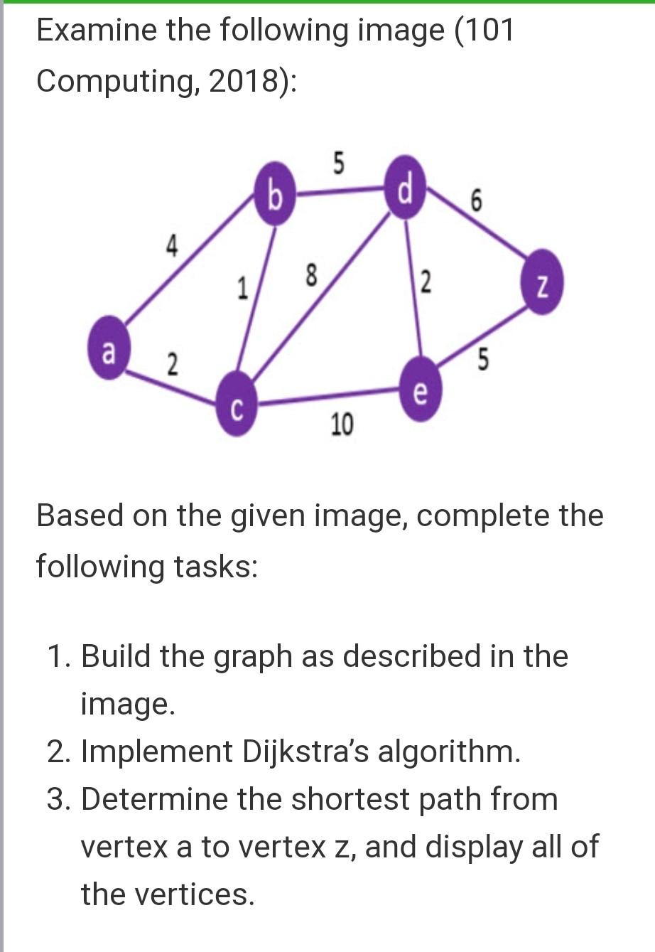 c++ or Java please c++ or Java please Examine the following image