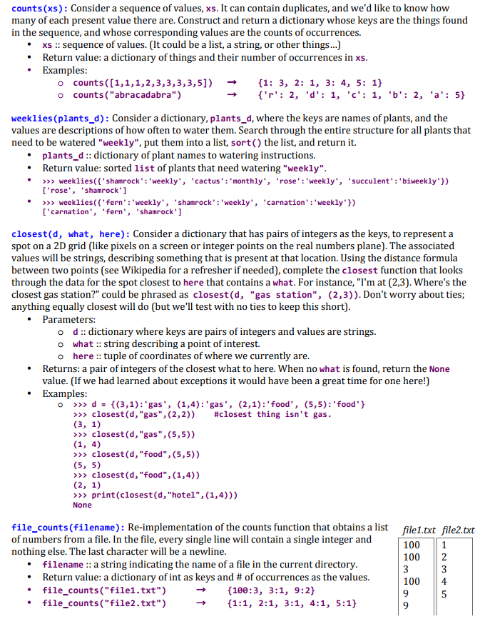Please use PYTHON only and follow all the following instructions carefully. Thank