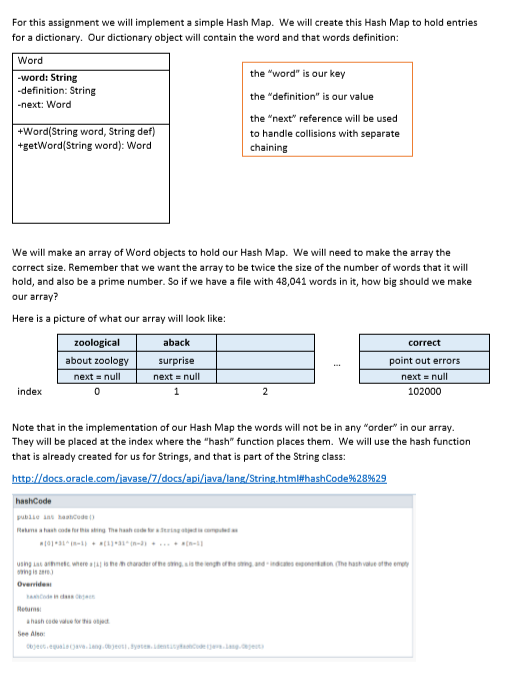  package hashTables; //hash.java //demonstrates hash table with linear probing //to run