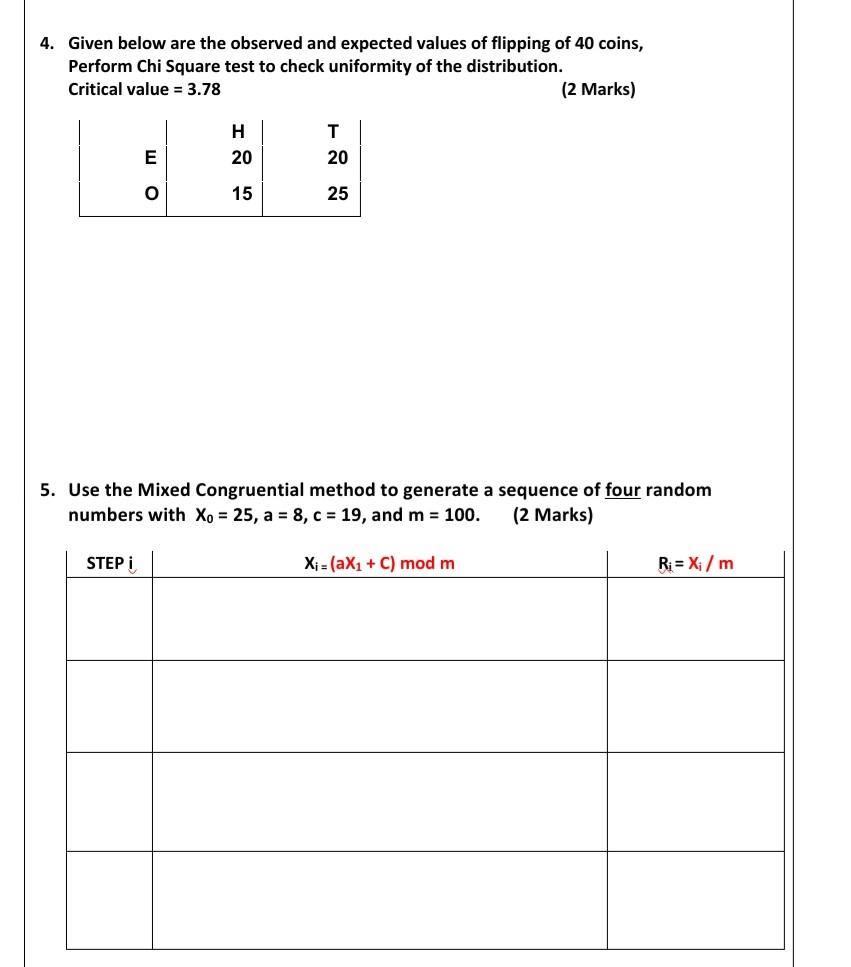 2. Define Discrete-event models. Explain any 5 components of Discrete-event models such