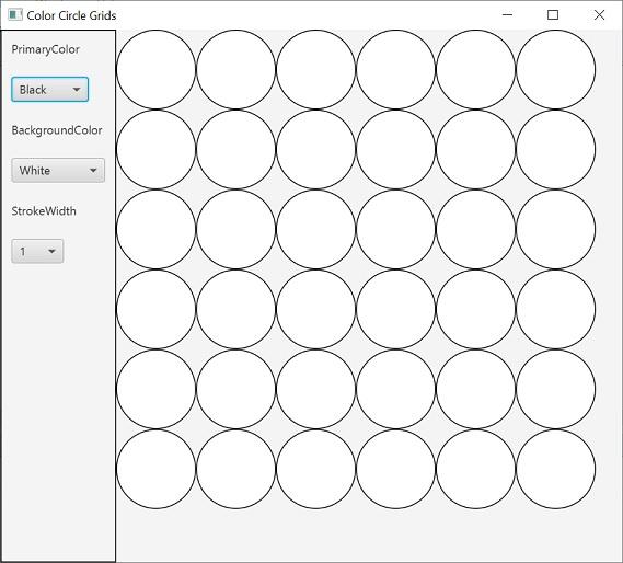  / Description: The Assignment7 class creates a CirclePane object using JavaFX