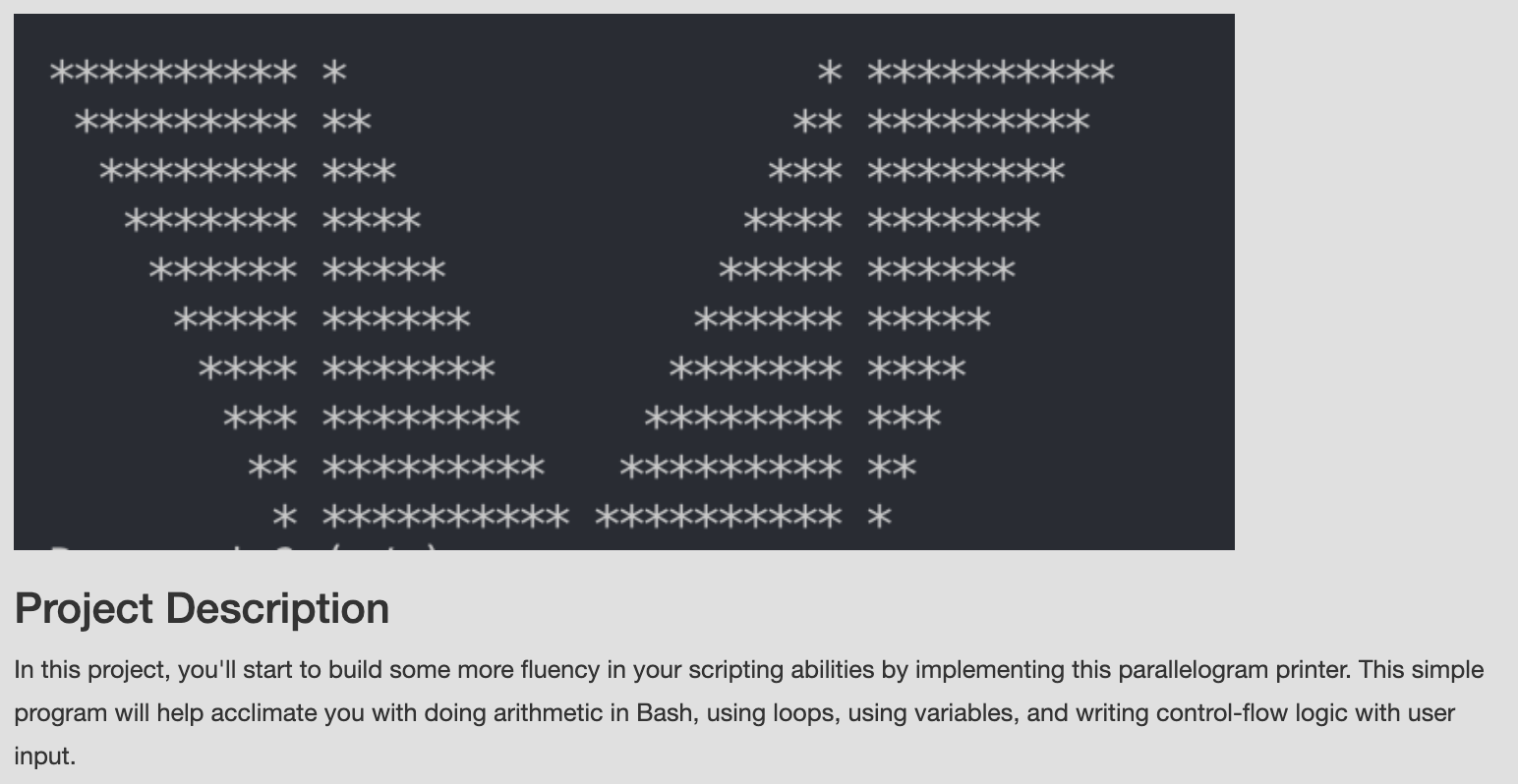 example, try: compare.sh -i input10.txt parallelograms.sh solparallelograms When you look at the