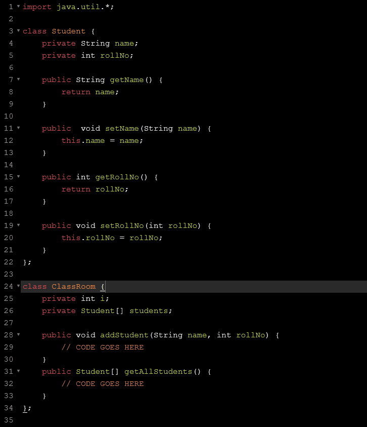 class, create a class with following characteristics: The class name should be