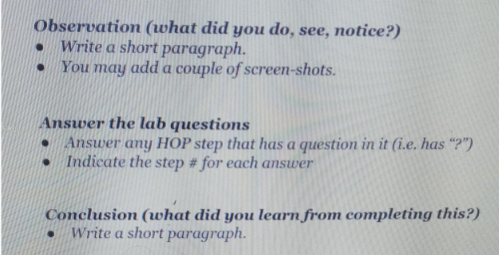 steps. couple hours left Hands-On Projects Note If you are concerned about