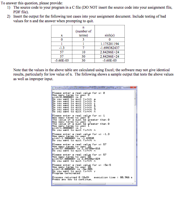 Ever wonder how the standard C math functions make their calculations. This