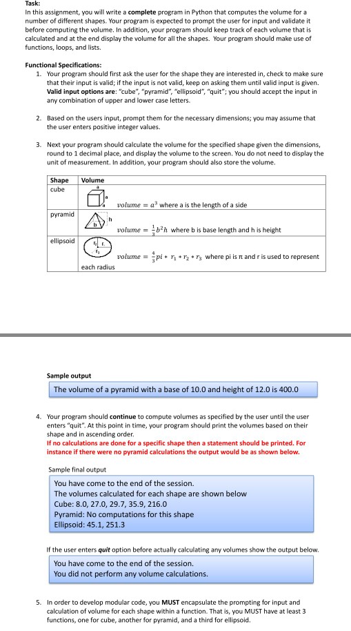  Please help me by using Python! Thanks! Task: In this assignment,