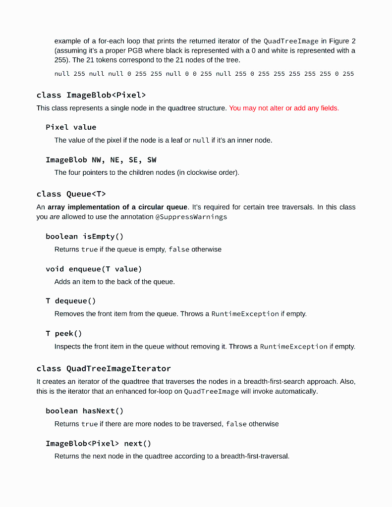 METHODS YOU WANT BELOW THIS LINE **/ } Project3.java public class Project3